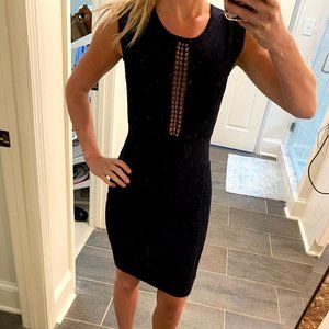 French Connection Navy BodyCon Bandage Dress